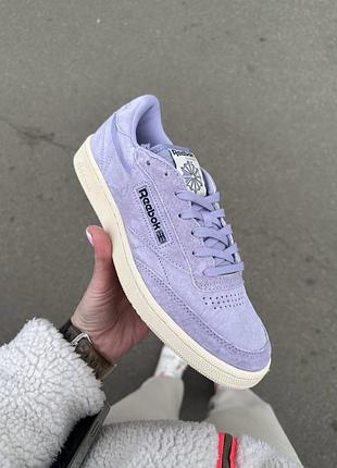 Жіночі замшеві кеди reebok оригінал