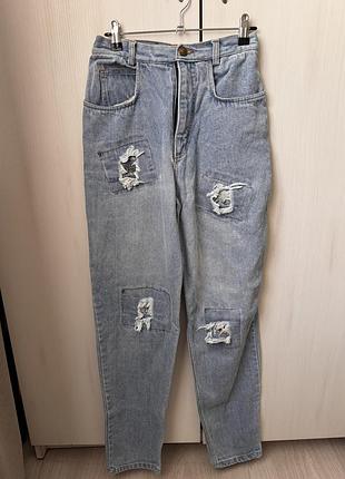 Джинси мом