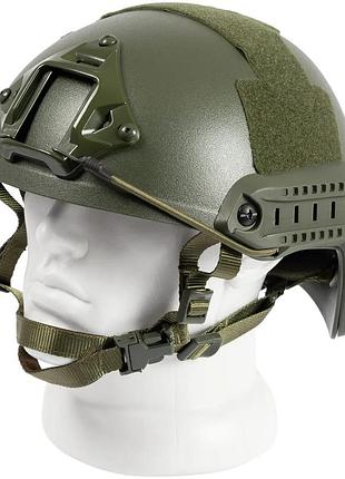 Шлем страйкбольный wosport combat helmet m od green