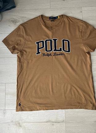 Чоловіча футболка polo ralph lauren big logo size m