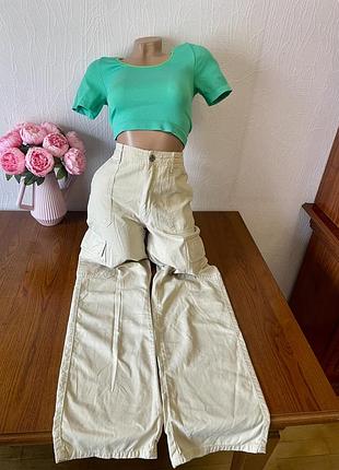 Круті прямі джинси zara