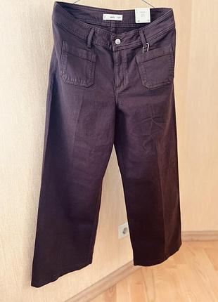 Джинси wideleg бренду mango виробництва пакистан.