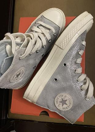 Кеды converse оригинальные, 36 размер, кожаные