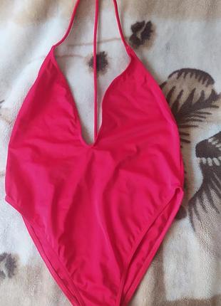 Сплошной купальник asos swim, размер 12/14,сток 220 грн