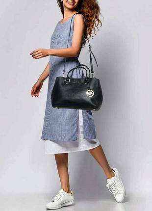 Michael kors sutton saffiano leather satchel сумка кожа /14634/