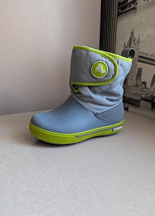 Сапоги ботинки crocs (10 c/26-27) детские унисекс весна/осень/деми/еврозима оригинал