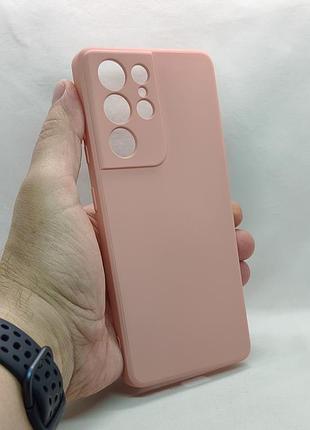Силиконовый чехол, бампер к samsung galaxy s21&nbsp;ultra