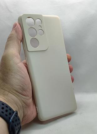 Силиконовый чехол, бампер для samsung galaxy s21 ultra