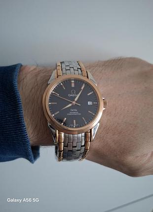 Механічний наручник годинник omega deville