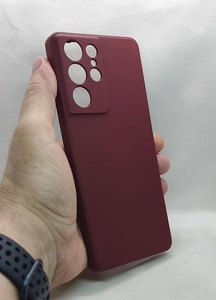 Силиконовый чехол, бампер для samsung galaxy s21 ultra