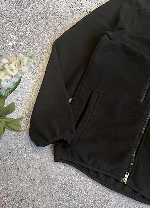 Чорна флісова зіп кофта чоловіча nike acg (оригінал) 2
