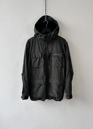 Чоловіча куртка carhartt wip geometric logic field jacket m gorpcore archive swiss riri hardware