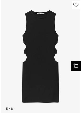 Pull and bear платье рубчик с-м 2