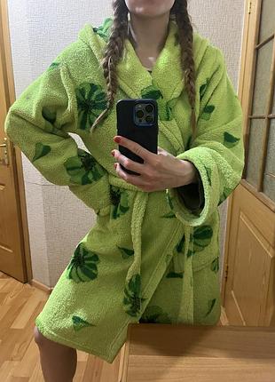 Халат махровий жіночий для дому