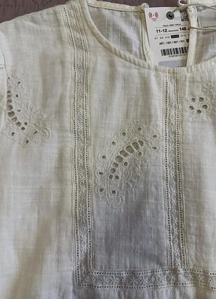 Блуза zara  розм. 148 2