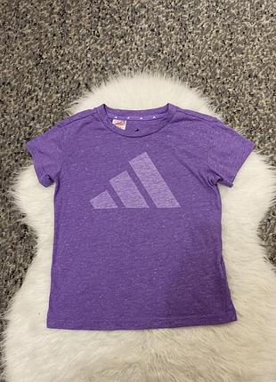 Спортивна футболка для дівчинки adidas 260426