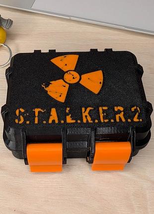 Бокс для коллекционных карт легендарной игры сталкер stalker 2