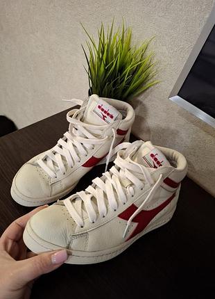 Кеди diadora game l high waxed 38р