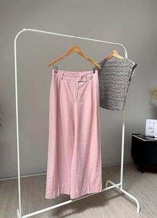 Брюки широкі палаццо zara