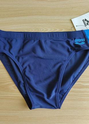 Чоловічі плавки бріфи arena m flitch brief navy/turquoise