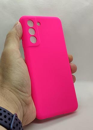 Full silicone case силиконовый чехол, бампер для samsung galaxy s21 fe