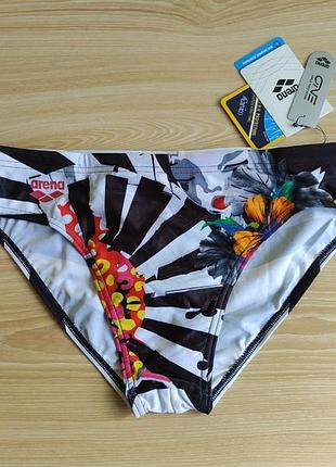 Нюанс! мужские плавки брифы arena m arena one akina brief multi-black