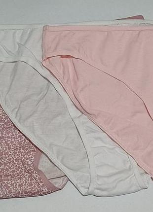 Набір трусиків 3шт. 100%бавовна s primark
