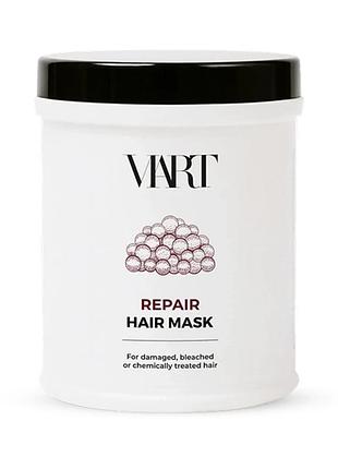 Маска для волосся viart mask with caviar extract for damaged hair 1000 мл