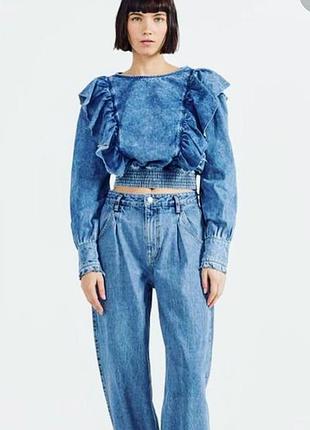 Джинсова блуза