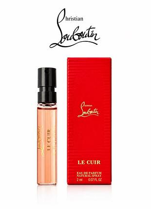 Пробник парфумованої води  christian louboutin le cuir 2 ml