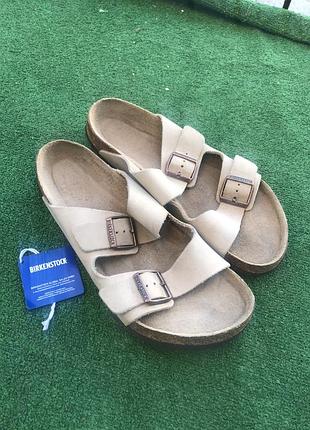 Birkenstock arizona  шльопанці. оригінал шкіра 45 р(29 см)