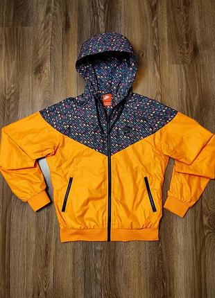 Оригінальна вітровка nike windrunner (geometric pattern) - розмір м