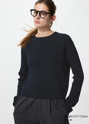 Джемпер косички uniqlo