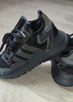Кроссовки на мальчика adidas черные оригинал