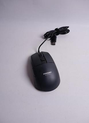 Roccat burst core - чрезвычайно легкая игровая мышь с оптическим ядром (высокая точность, оптический сенсор 8500 dpi, всего 68 г, разработанная в нитеньких), чер