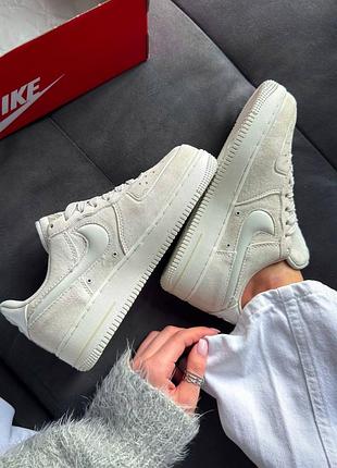 Air force wolf grey suede