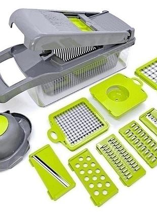 Многофункциональная овощерезка с контейнером 14 в 1 - veggie slicer