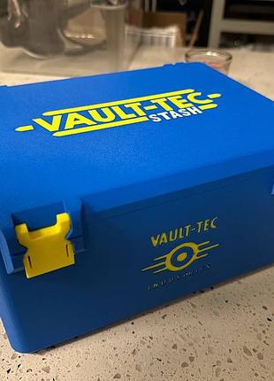 Бокс vault-tec stash box fallout коробка для зберігання органайзер