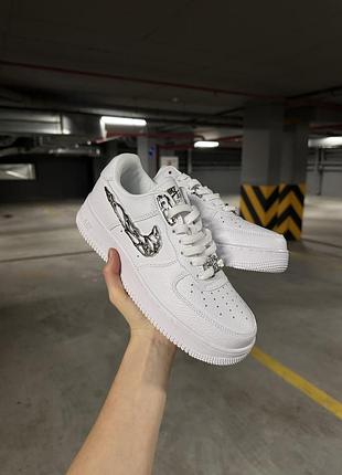 Nike air force 1 low 'molten metal silver '