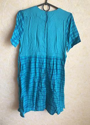 Натуральное платье для девочки 2