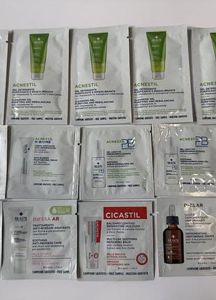 Пробники rilastil -  серії acnestil/difesa/spf/xerolact.