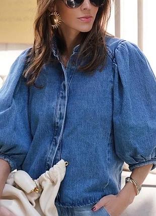 Сорочка жакет  zara  нова