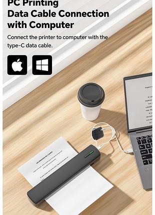 Тату принтер профессиональный трансферный bluetooth/usb, ios/android/win/mac 5