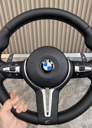 Кермо bmw m6 m sport з пелюстками та airbag мультируль спортивне кермо bmw