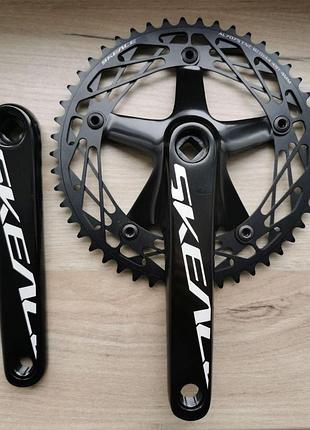 Трекова система skeace 144bcd 49t | під квадрат | шатуни 165мм | fixed gear
