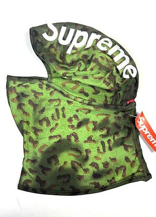 Балаклава supreme різнокольорова в'язана тепла зимова унісекс шапка маска що змінює колір при теплі термобалаклава з ефектом термохрому для обличч