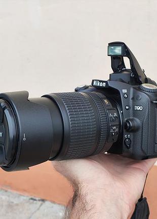 Nikon d90+18-105 2400-пробег как новый минимальный пробег