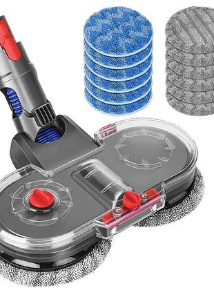 Насадка-щітка для вологого прибирання dyson drrobor v7 v8 v10 v11 v15 з баком для води (сток європи)