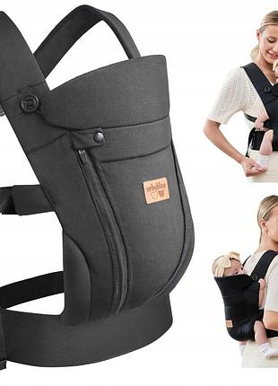 Ergonomic дитяча переноска vrbabies для новонароджених і малюків, м'який слінг-бебікарі (сток європа)