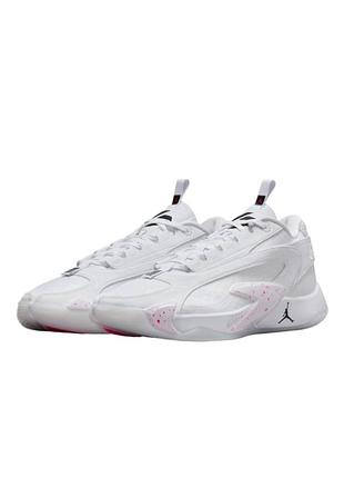 Кросівки nike air jordan luka 2 hyper white оригінал великий розмір
